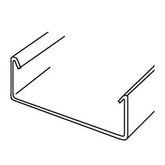 Legrand - Wiremold S4000B S4000® Series Stainless Steel Raceway Base, 10'